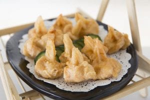 Crispy Fried Shrimp and Pork Wontons Recipe