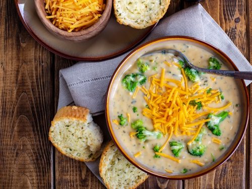crockpot broccoli cheddar soup recipe