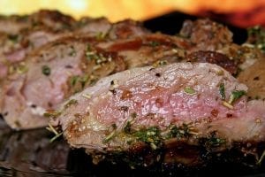 New York Steak with Rum Butter Recipe