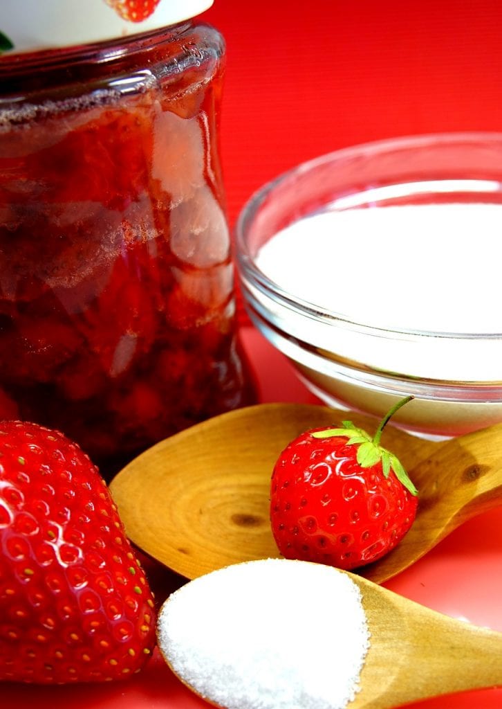 sweet no cook strawberry jam
