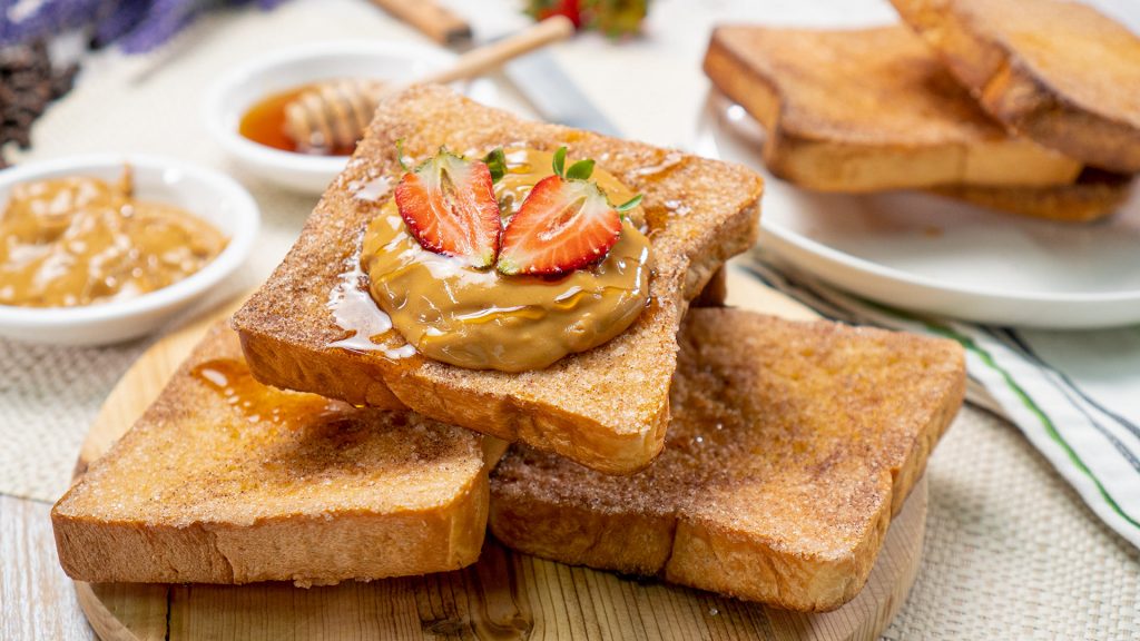 Peanut Butter Cinnamon Toast