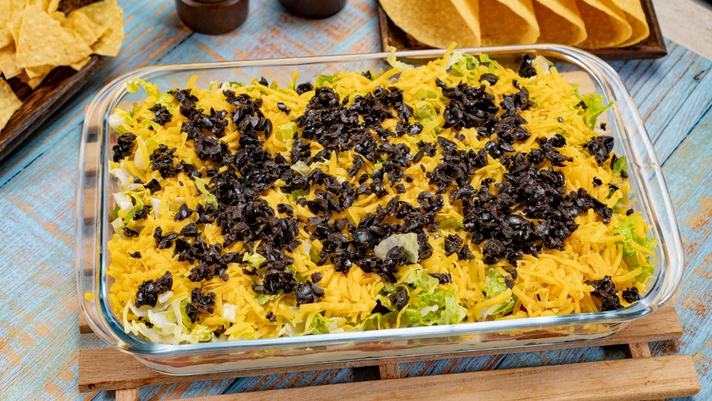 Seven Layer Taco Dip