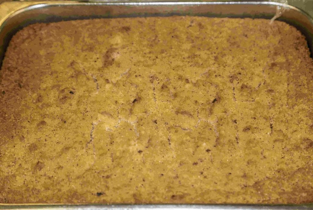 freshly baked corn bread