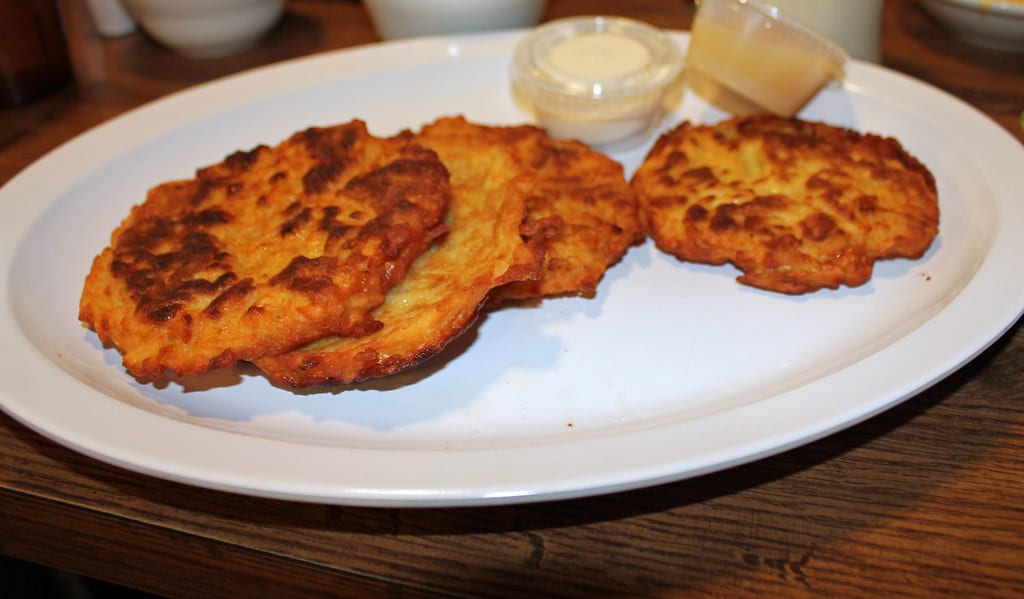 Sweet Potato Latkes Recipe
