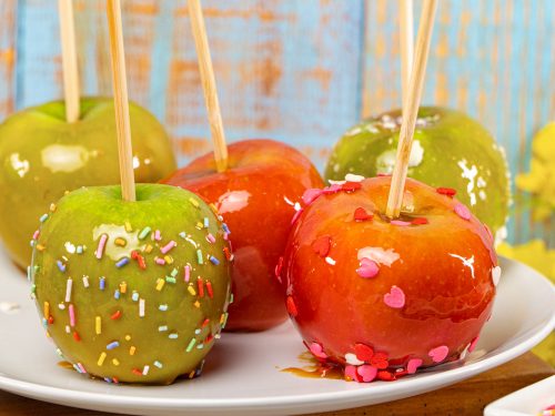 Chewy Caramel Apples