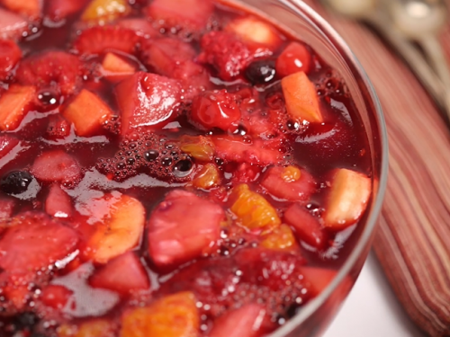 cherry fruit salad recipe