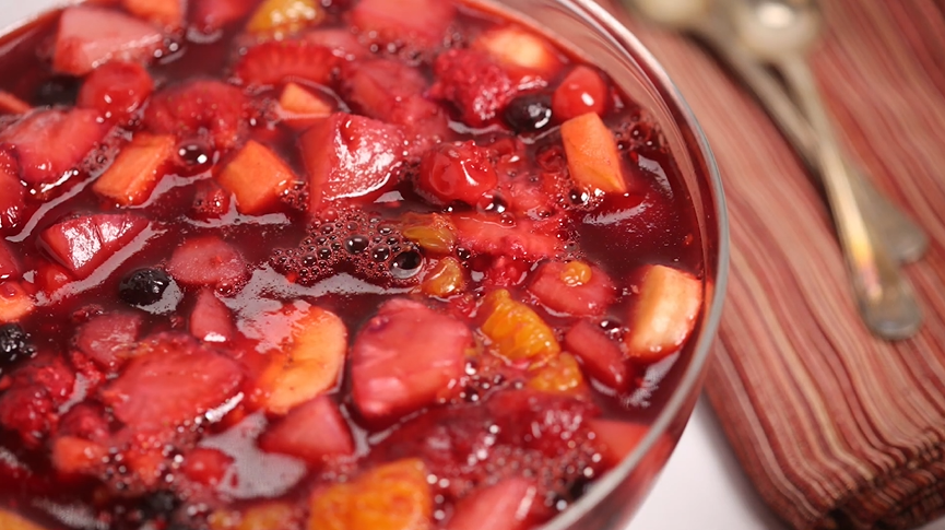 cherry fruit salad recipe