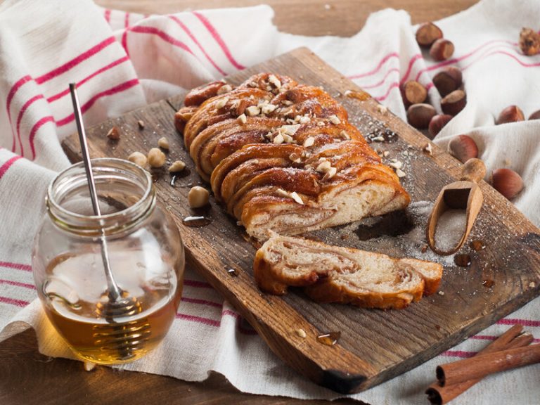 Cream Cheese Bread with Honey Recipe