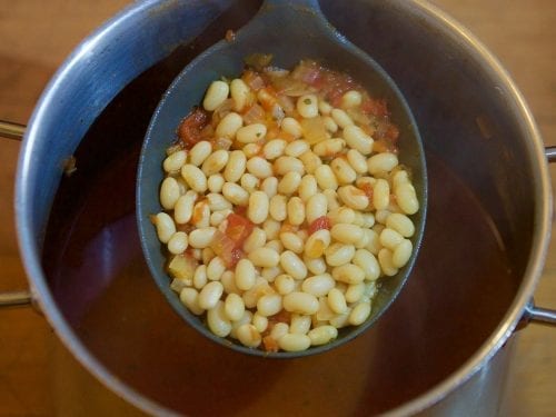 navy bean tomato soup