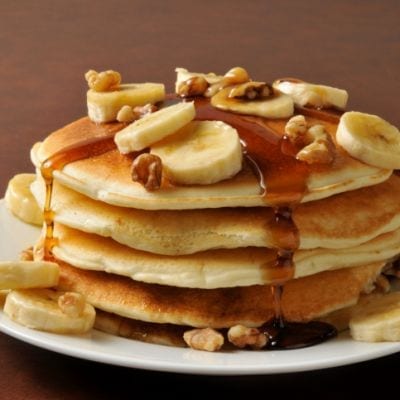 Dash Mini Griddle Recipe: Banana Pancakes 