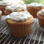 sweet potato cupcakes with vanilla frosting cupcake recipe