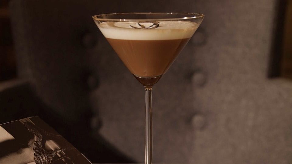 Raspberry Chocolate Espresso Martini - The Healthful Ideas