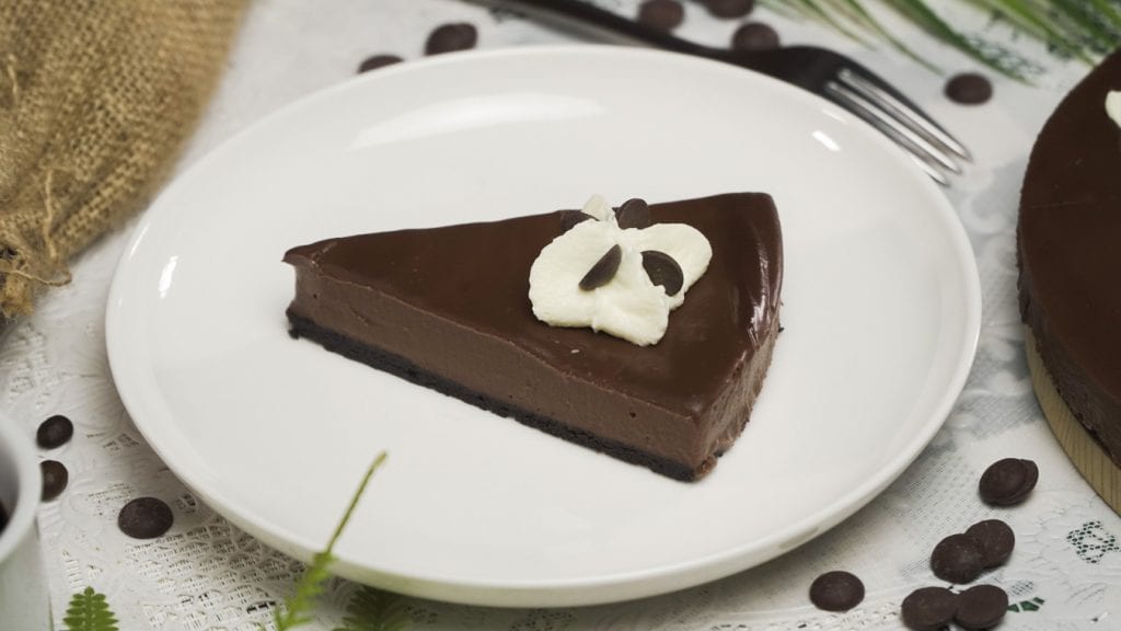 a slice of chocolate cream opie