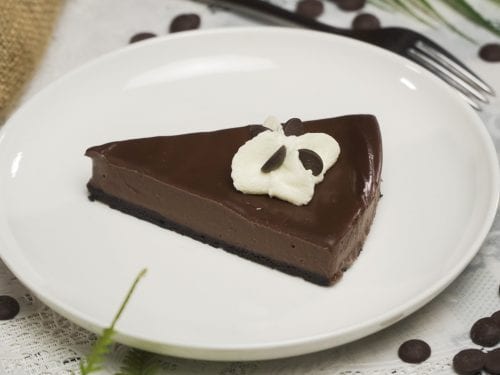 a slice of chocolate cream opie