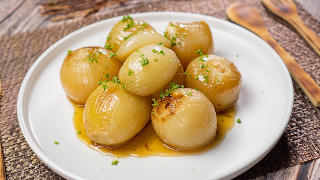 Brown-Braised Onions