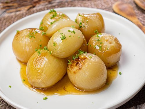 Brown-Braised Onions