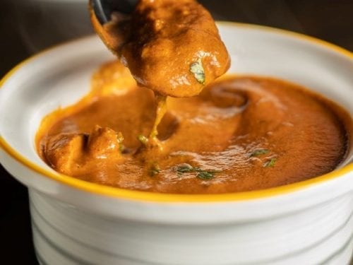 chicken with coconut curry sauce