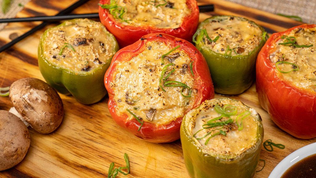 chinese-chicken-stuffed-peppers-recipe