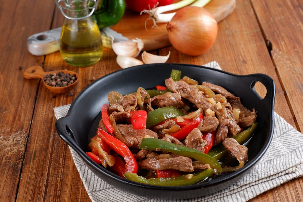 heavenly oriental beef strips recipe