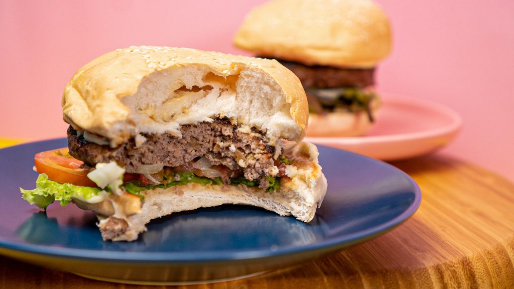 Nigella’s High-Speed Hamburger