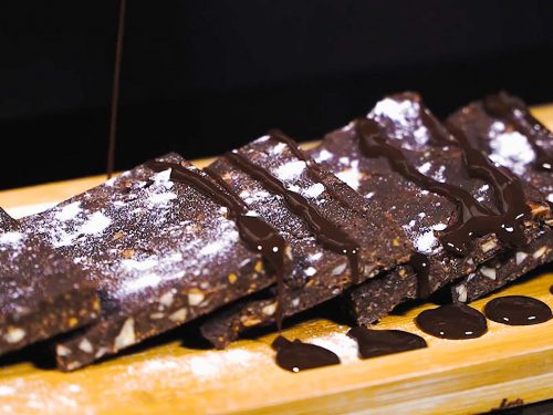 No-bake Triple Chocolate Brownies