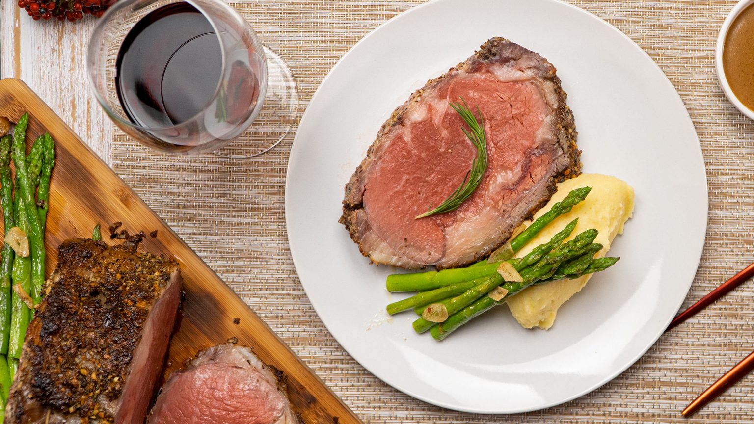 Prime Rib Mashed Prime Rib With Mashed Potatoes And Asparagus Recipe - Recipes.net