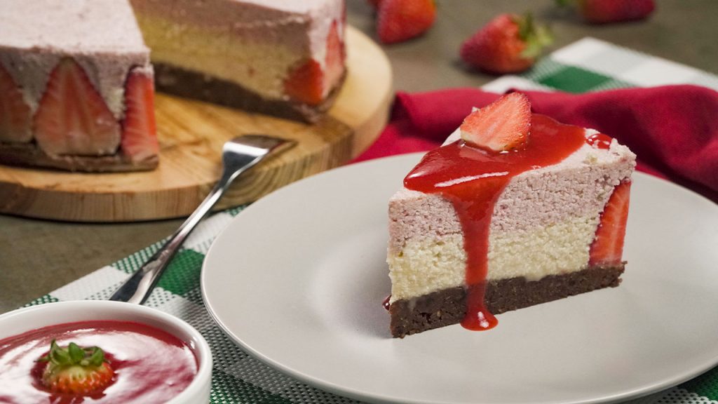 strawberry-vanilla-cheesecake-recipe