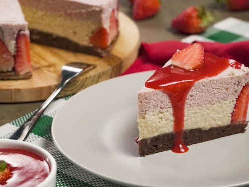 strawberry-vanilla-cheesecake-recipe