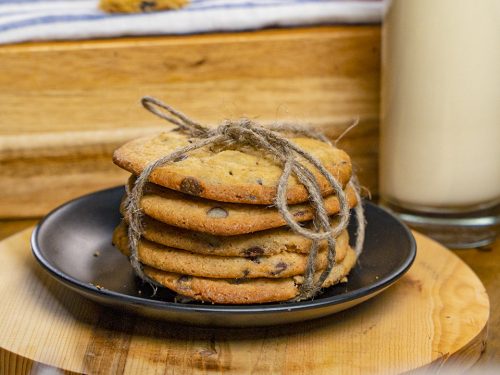 Stunning Eggless Chocolate Chip Cookies Recipe