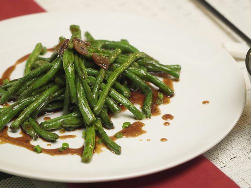 Twice-Fried Green Beans with Double-Blanched Garlic