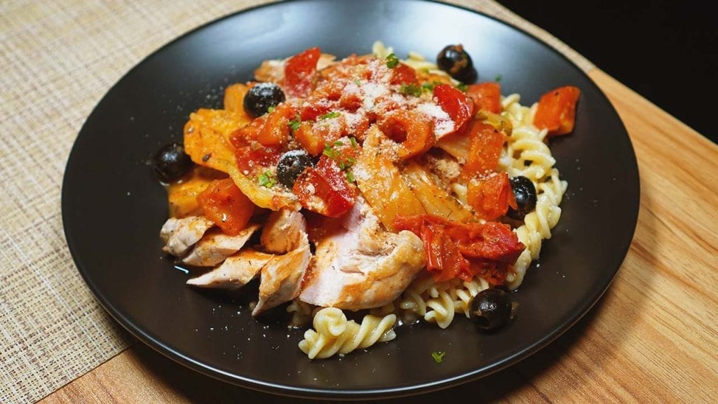 Chicken Breast with Fennel and Tomatoes