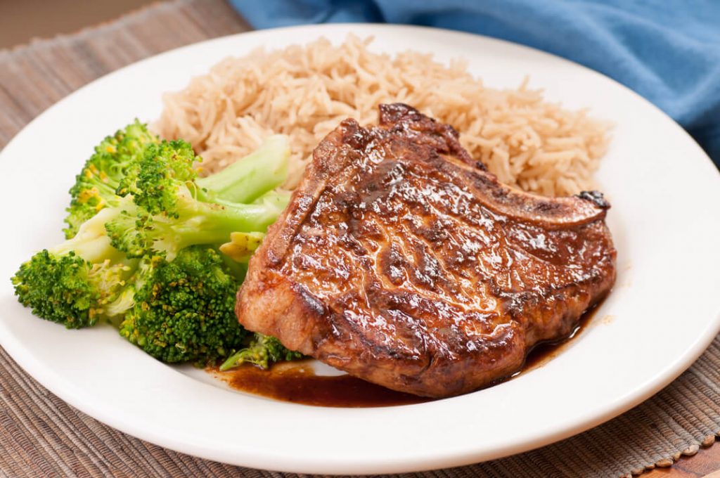 bbq-pork-chops-and-rice