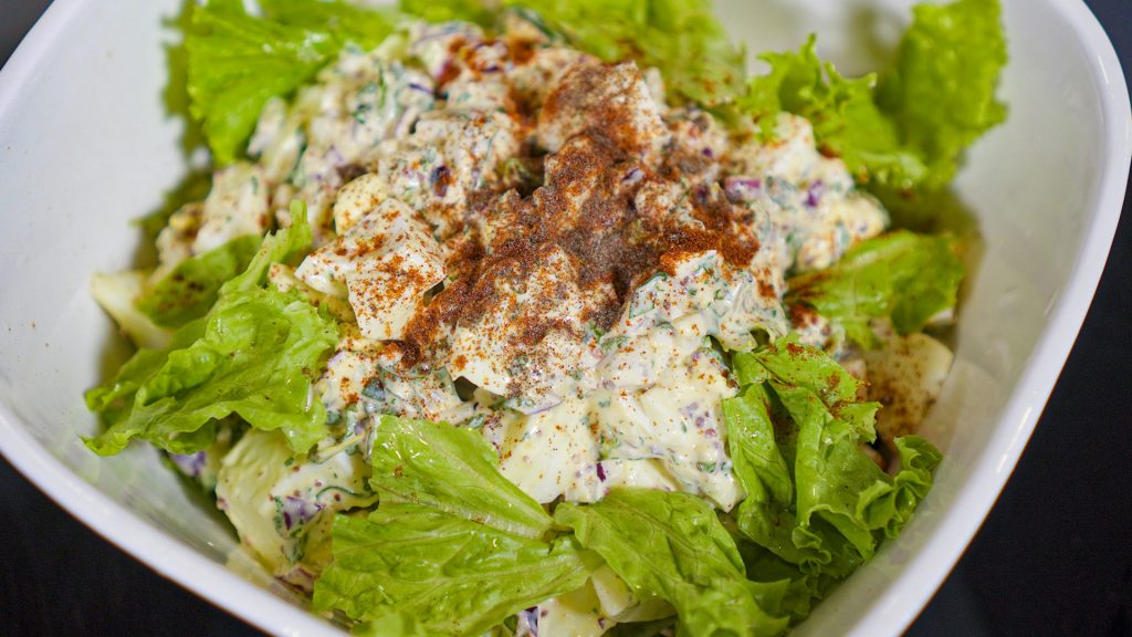 Creamy Egg Salad with Fresh Herbs