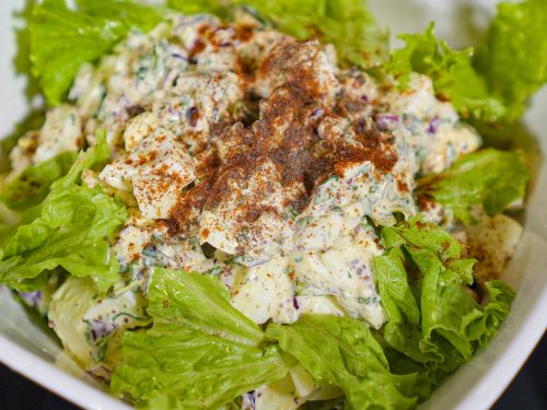 Creamy Egg Salad with Fresh Herbs