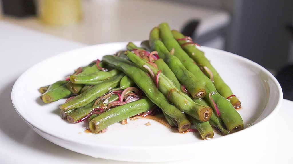 Vinegar-Marinated Green Beans