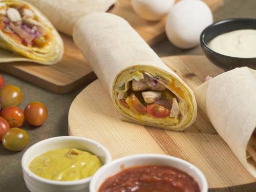 Copycat Chick-Fil-A’s Chicken Breakfast Burrito Recipe