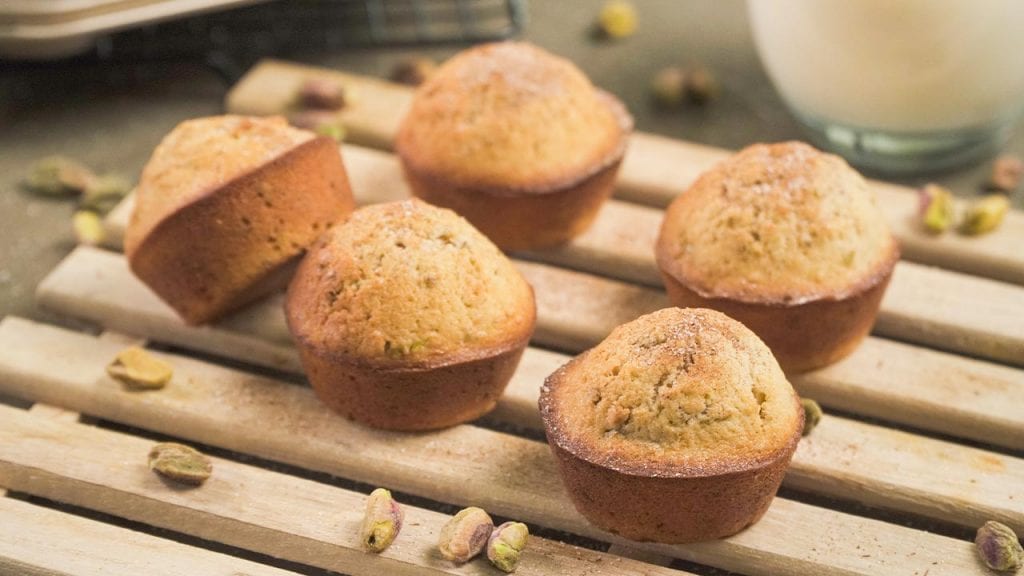 fantastic pistachio muffins