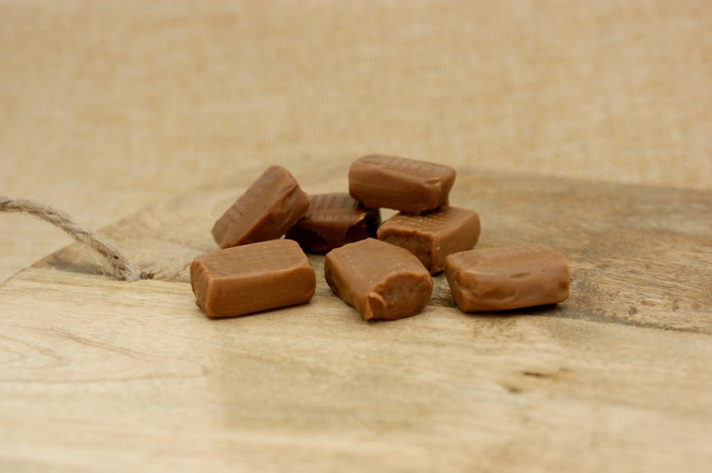 delicious chocolate nut chews