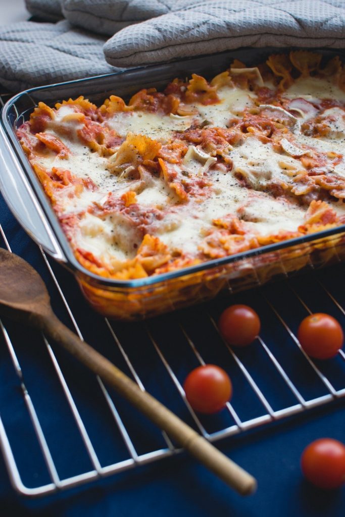 classic lasagna with meat sauce