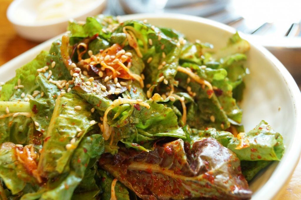 healthy oriental chicken salad