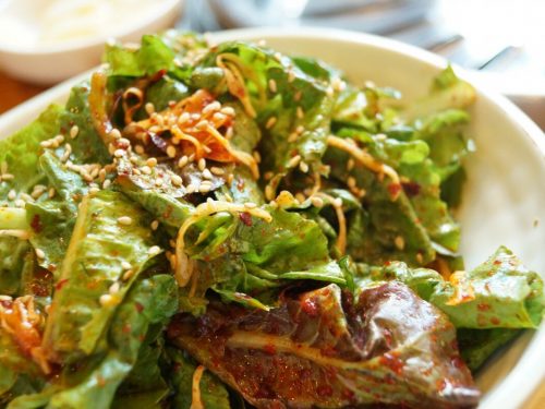 healthy oriental chicken salad