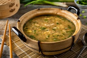 creamy egg drop soup