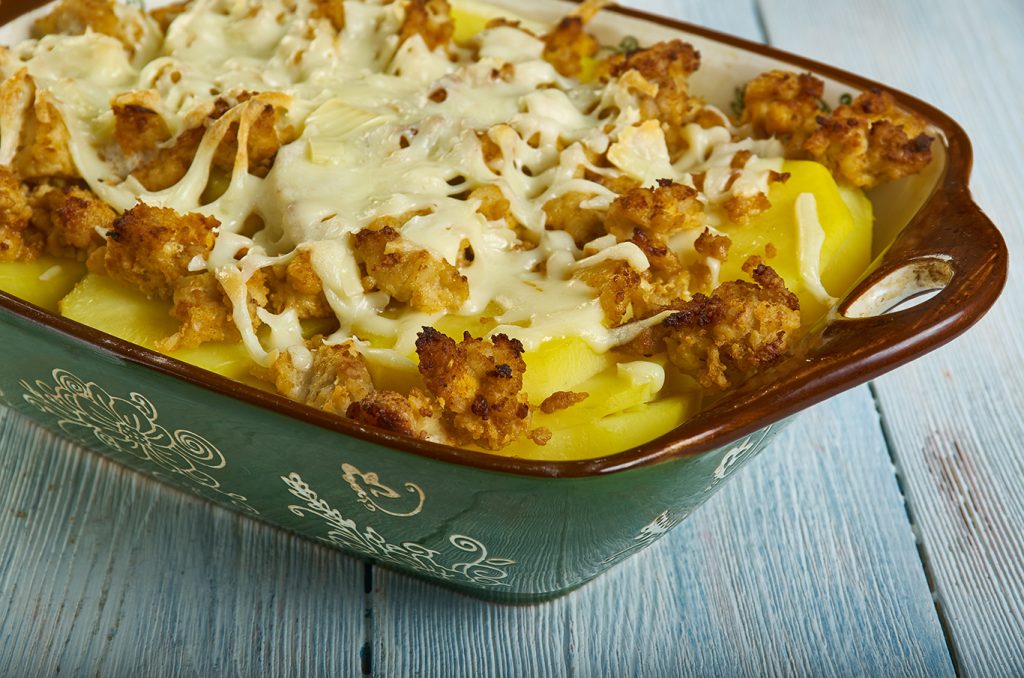 savory hamburger casserole