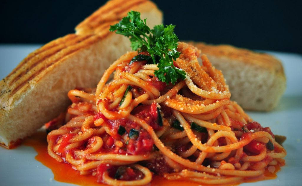 spicy chicken and spaghetti squash skillet