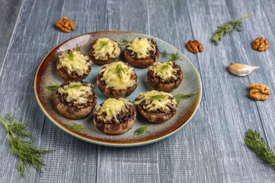 stuffed portabella mushrooms