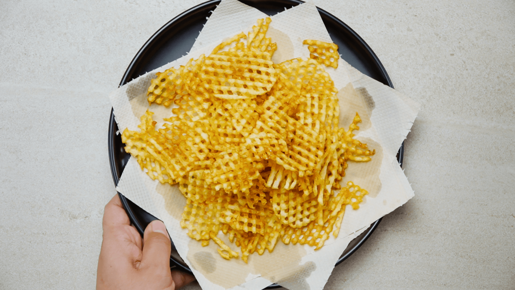 waffle fries recipe