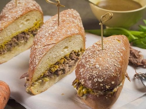 Copycat Portillo’s Italian Beef Sandwich Recipe