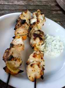 Marinated Yogurt Chicken Kebabs Recipe