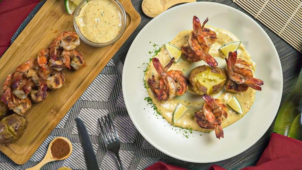 Shrimp On The Barbie Recipe (Outback Steakhouse Copycat), outback grilled shrimp skewers with remoulade sauce