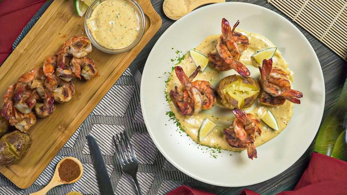 Valentine's Day deal: Outback Steakhouse is providing a four-course meal for two for $60 that includes two Grilled Shrimp on the Barbie